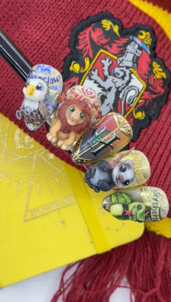 Harry Potter Houses 3D Characters